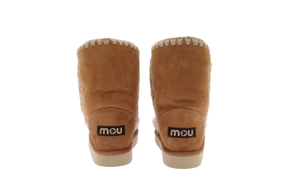 Bottines en laine et shearling
