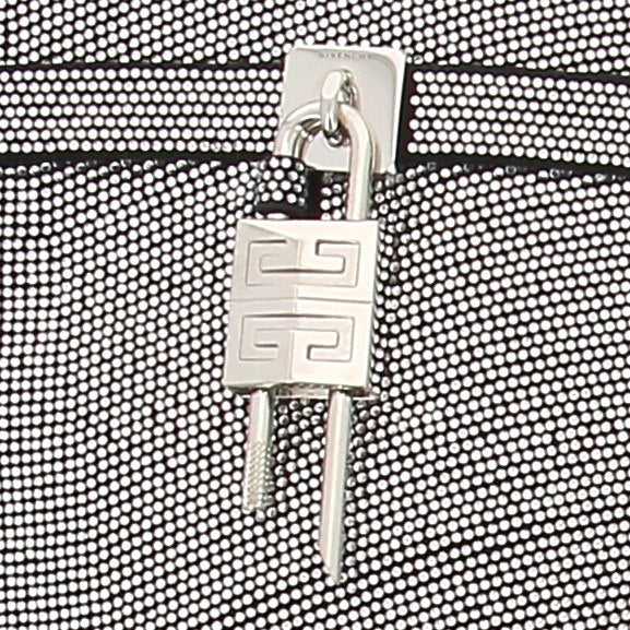 Bottes argentées "Shark Lock"