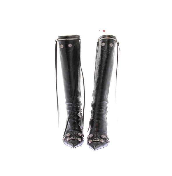 Bottes à talons "Cagole"