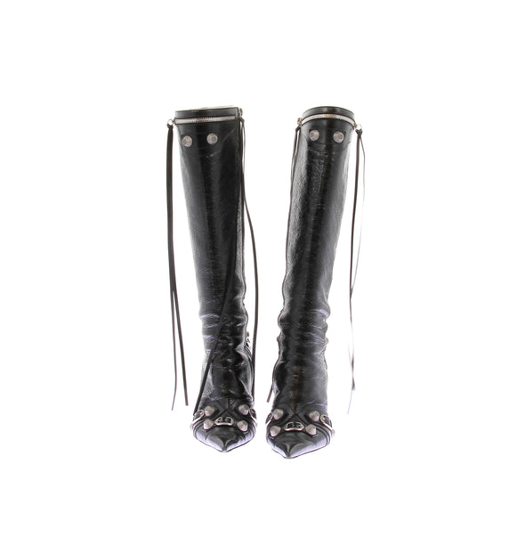 Bottes à talons "Cagole"