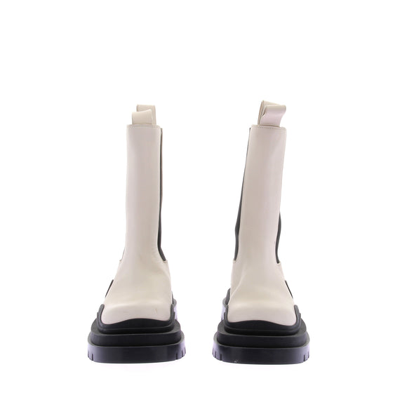 Boots en cuir "Chelsea Tire"