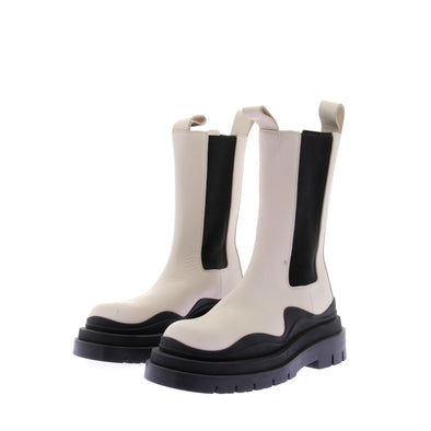Boots en cuir "Chelsea Tire"