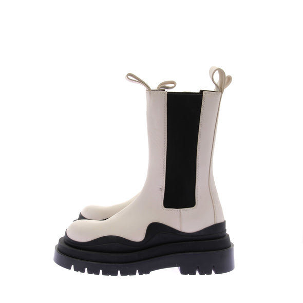 Boots en cuir "Chelsea Tire"