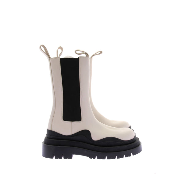 Boots en cuir "Chelsea Tire"