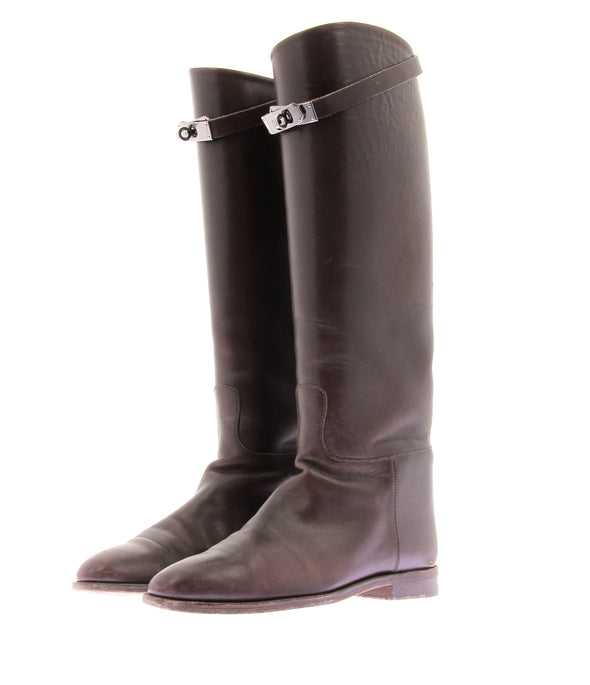 Bottes marrons "Jumping"