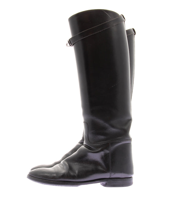 Bottes noires "Jumping"