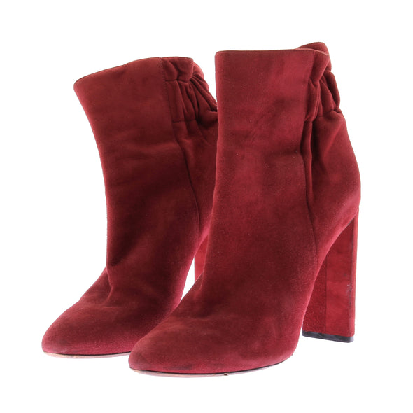 Bottines en daim