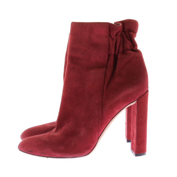 Bottines en daim