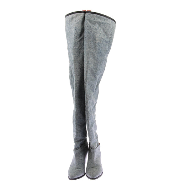Bottes en denim "Learon"