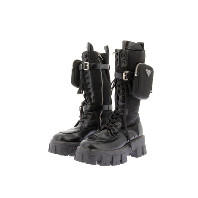 Bottes noires "Monolith"