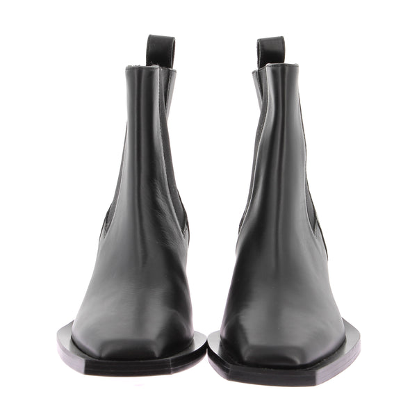 Bottines en cuir "Chelsea"