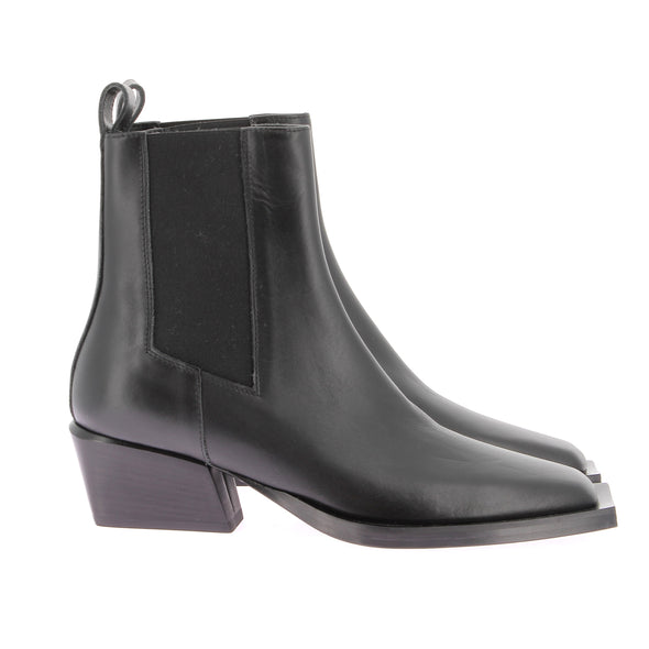 Bottines en cuir "Chelsea"