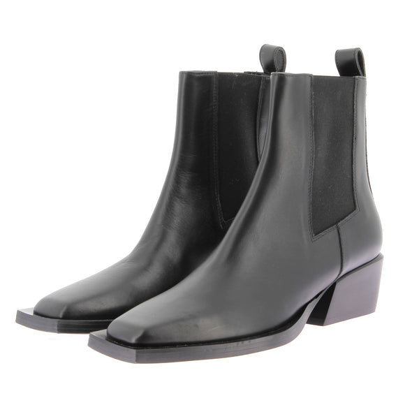 Bottines en cuir "Chelsea"