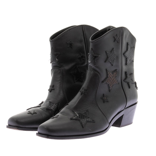 Boots santiags noires