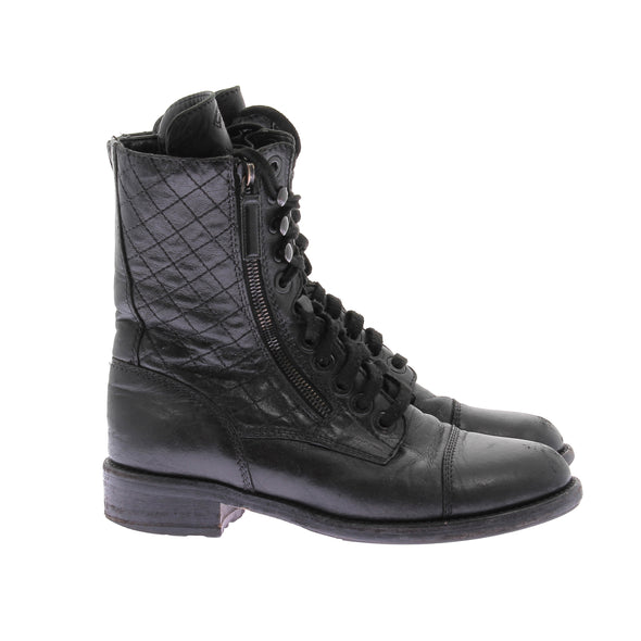 Boots en cuir