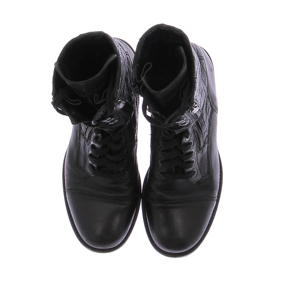 Boots en cuir
