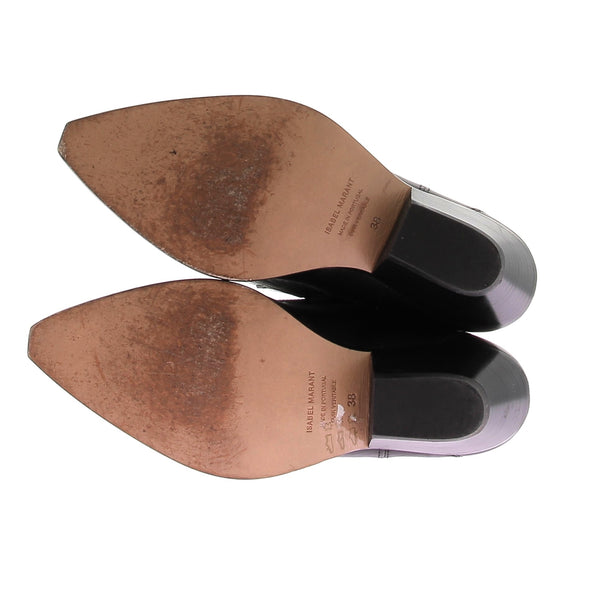 Santiags en cuir "Denvee"