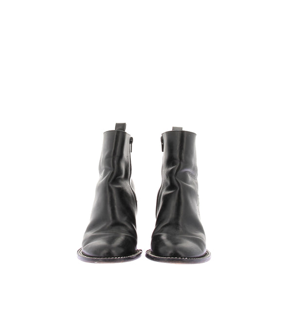 Bottines en cuir