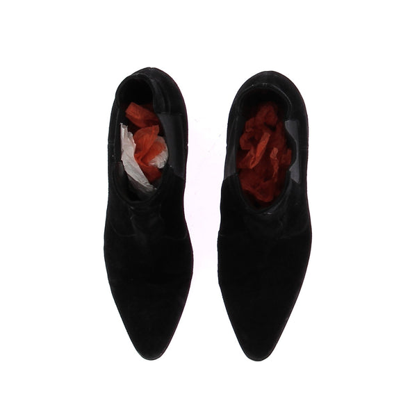 Bottines en daim