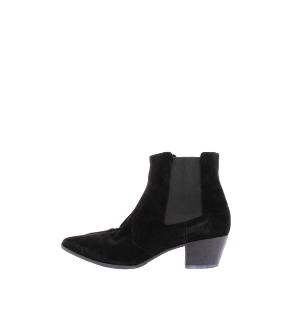 Bottines en daim