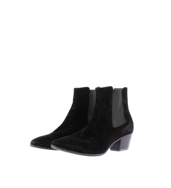 Bottines en daim