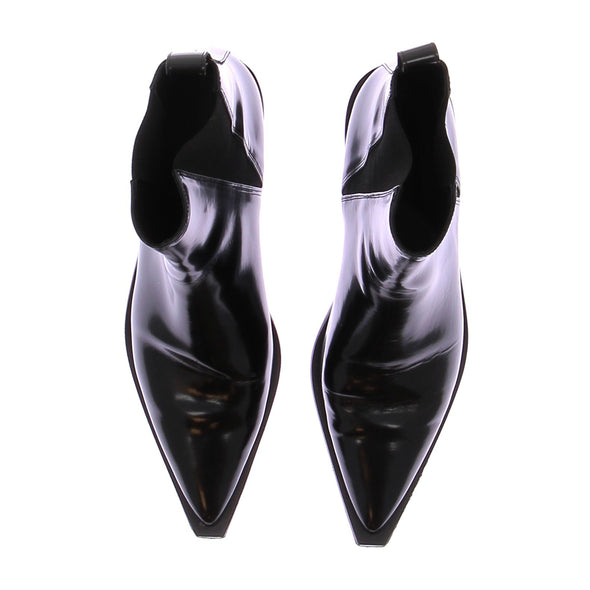 Bottines en cuir