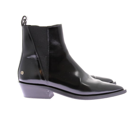 Bottines en cuir