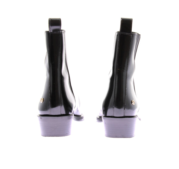Bottines en cuir