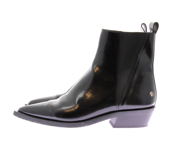 Bottines en cuir