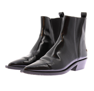 Bottines en cuir