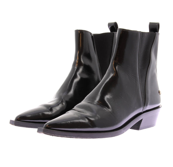 Bottines en cuir