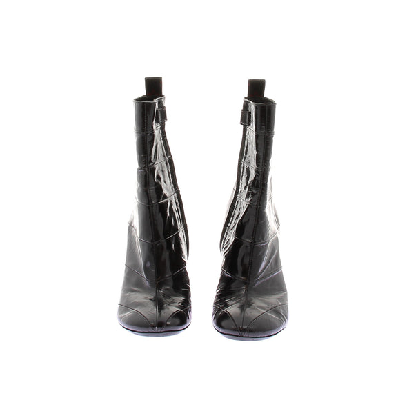 Bottines à talons noires