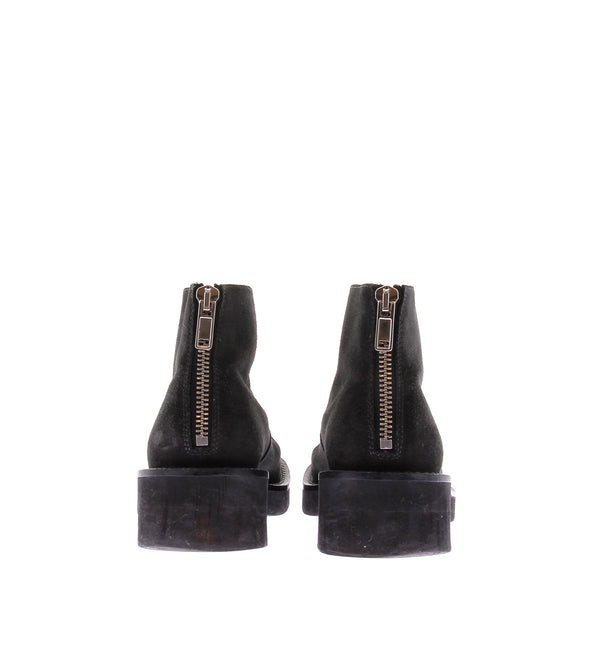 Bottines en daim