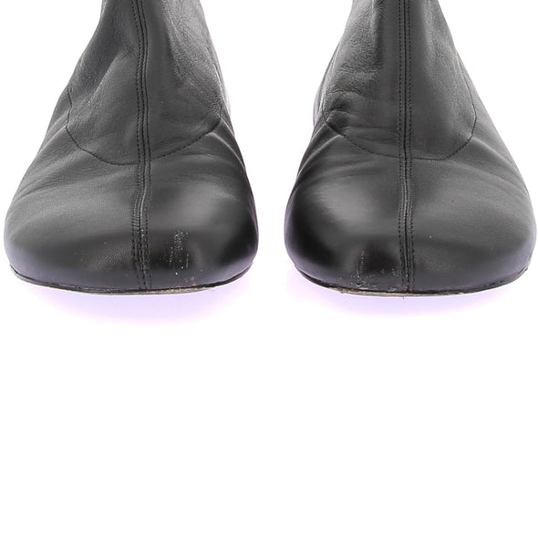Bottines en cuir