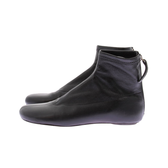 Bottines en cuir