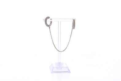 Boucle d'oreille chaine earcuff