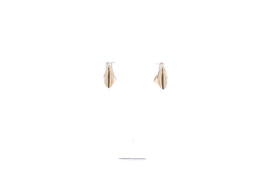 Boucles d'oreilles dorées "Hera Dome"
