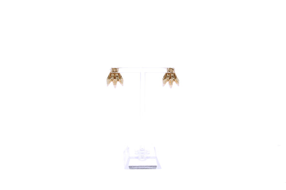 Boucles d'oreilles "Triple Crête Hera Dome"