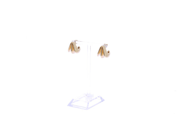 Boucles d'oreilles "Triple Crête Hera Dome"