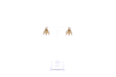 Boucles d'oreilles "Triple Crête Hera Dome"