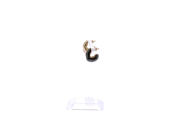 Boucles d'oreilles créoles "Squiggle"