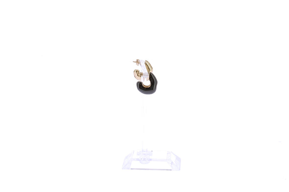 Boucles d'oreilles créoles "Squiggle"