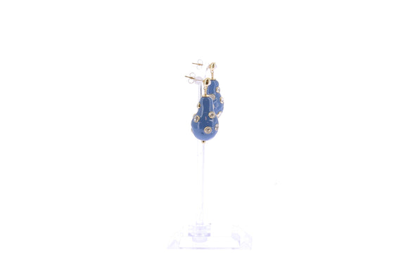 Boucles d'oreilles en perles et plaqué  or
