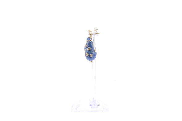 Boucles d'oreilles en perles et plaqué  or