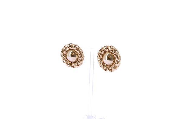 Boucles d'oreilles dorées