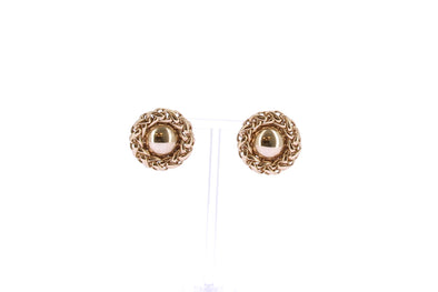 Boucles d'oreilles dorées