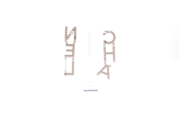 Boucles d'oreilles à strass