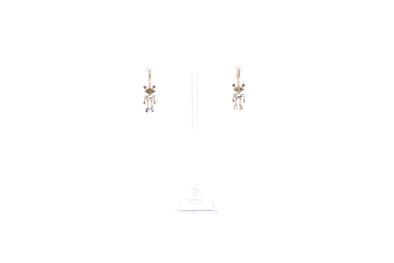 Boucles d'oreilles robot