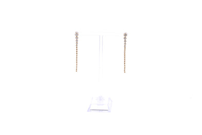 Boucles d'oreilles pendantes en or