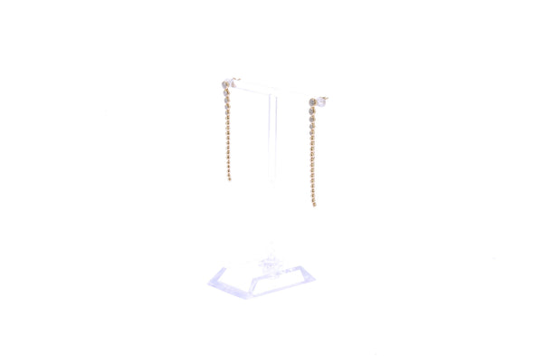 Boucles d'oreilles pendantes en or